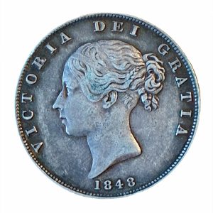 1848 Half Crown