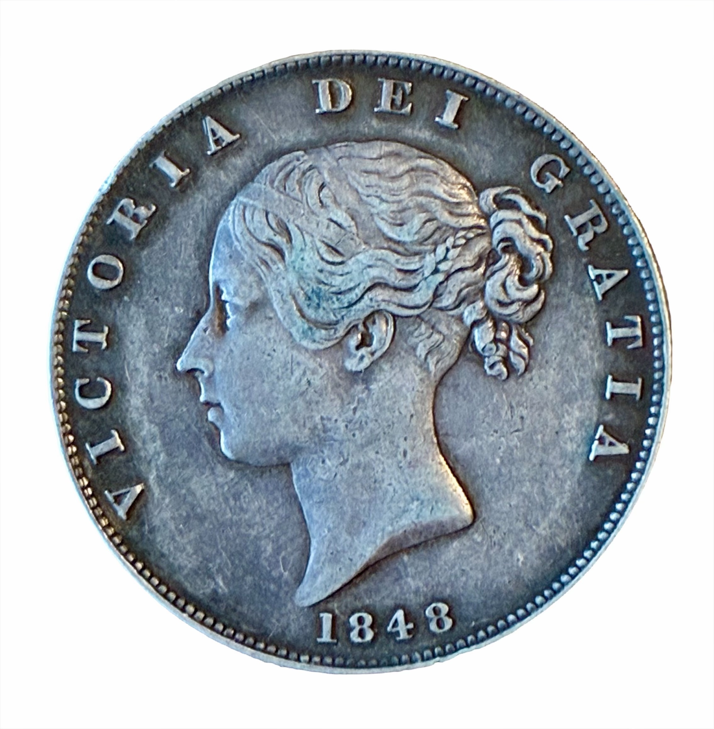 1848 Half Crown