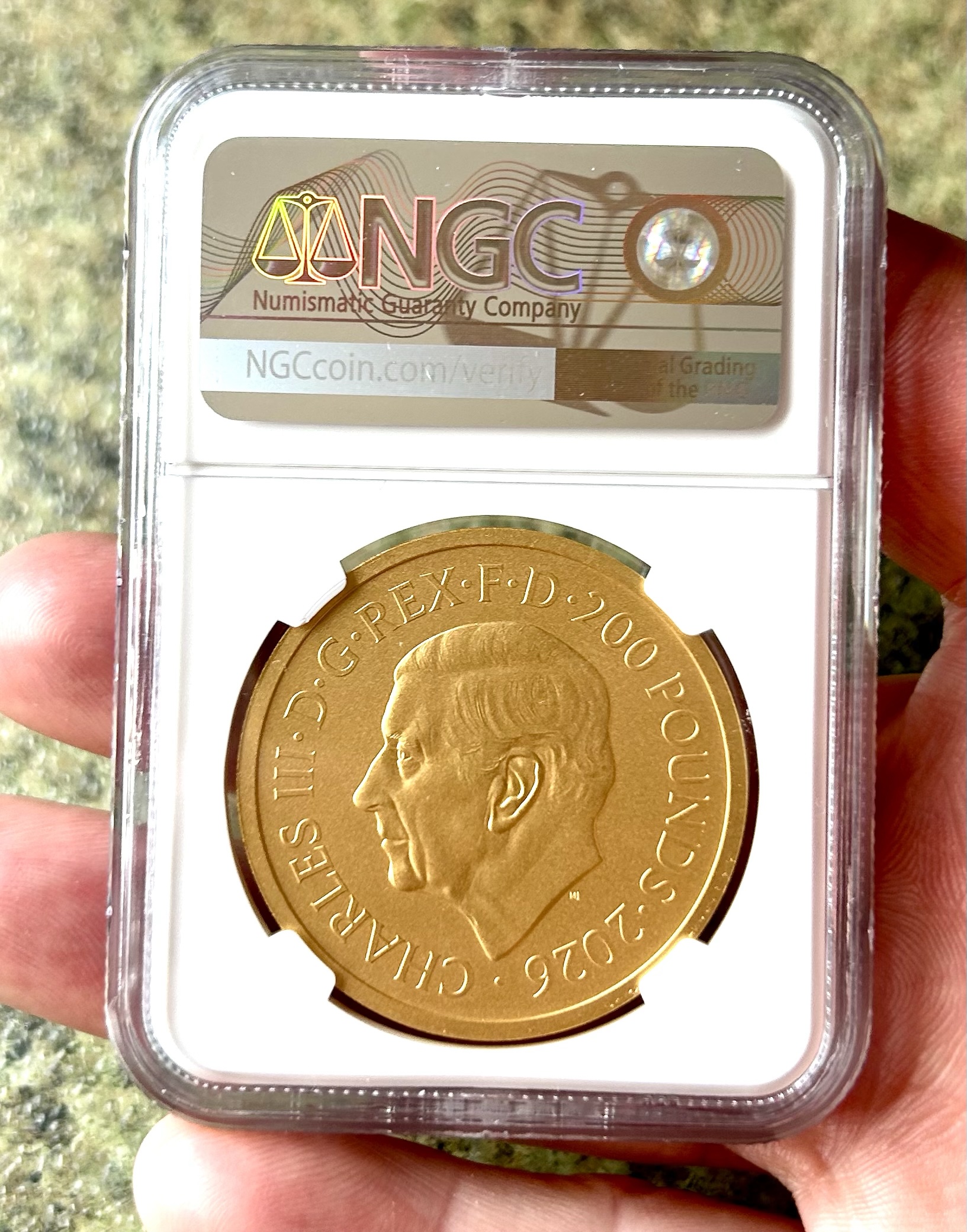William IV Crown, Great Engravers 2026 Gold Proof £200, Two Ounce Coin. NGC Graded PF70 Matte - Image 4