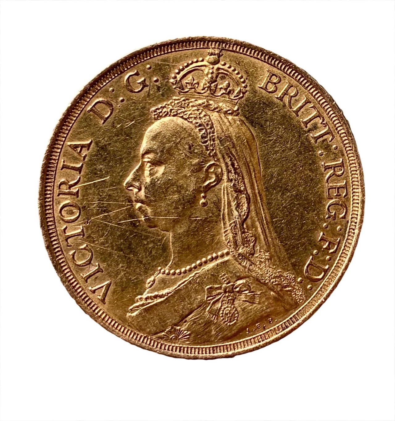 1887 Gold Double Sovereign (£2)