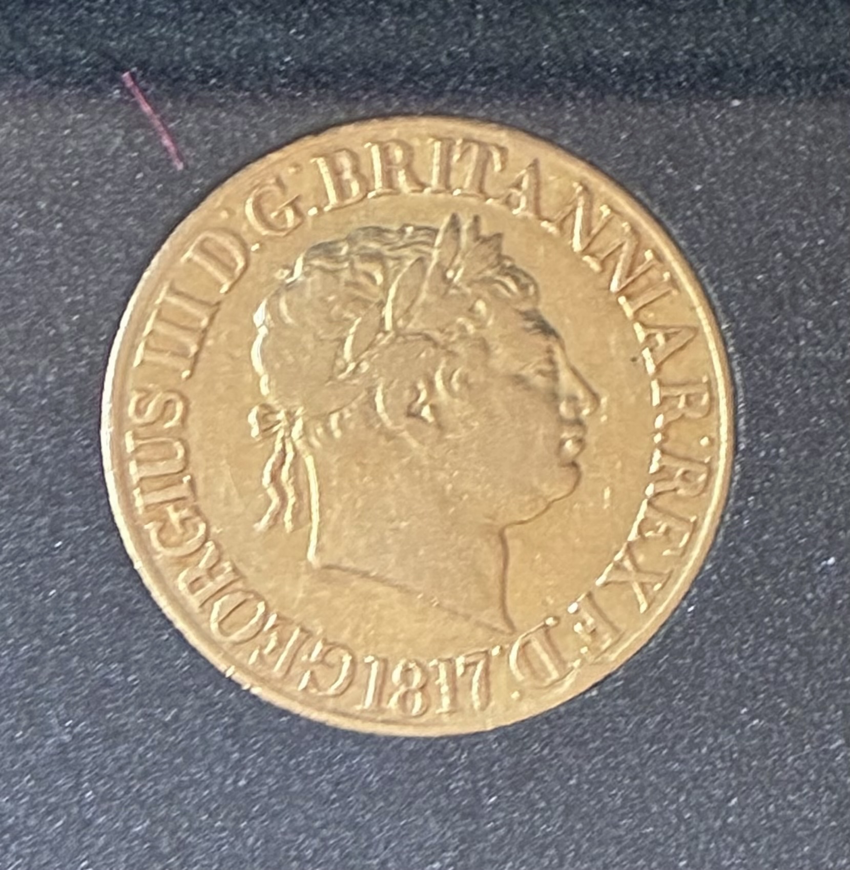 1817 Gold Sovereign
