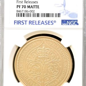 2026 Gold Proof Five Pound Crown (£5) - Queen Elizabeth II Centenary Of Birth - NGC Graded PF70 Matte