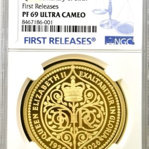 2026 Queen Elizabeth II Centenary Of Birth Gold Proof £200 - Two Ounce Coin - NGC Graded PF69 Ultra Cameo