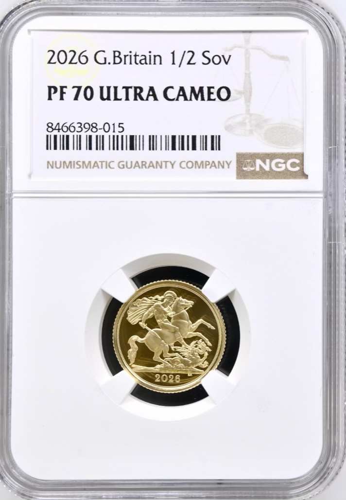 2026 Gold Proof Four Coin Sovereign Set, NGC Graded PF70 Ultra Cameo - Image 6