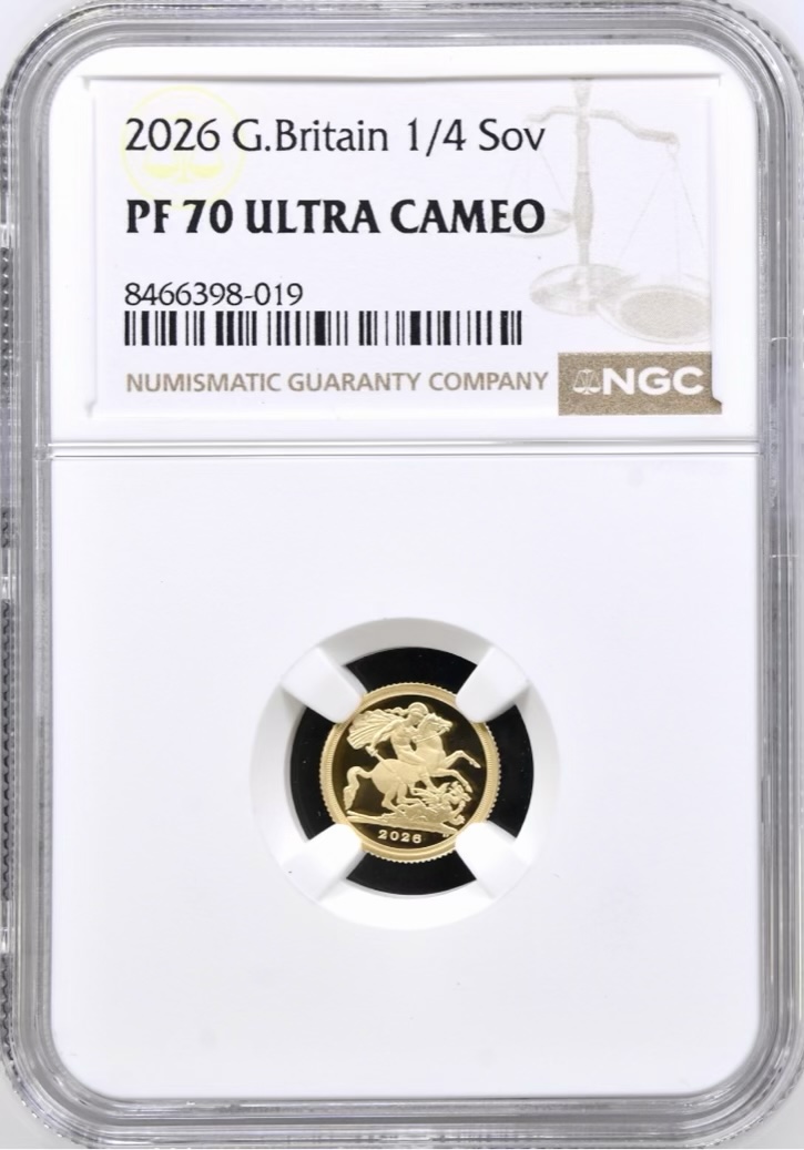 2026 Gold Proof Four Coin Sovereign Set, NGC Graded PF70 Ultra Cameo - Image 8