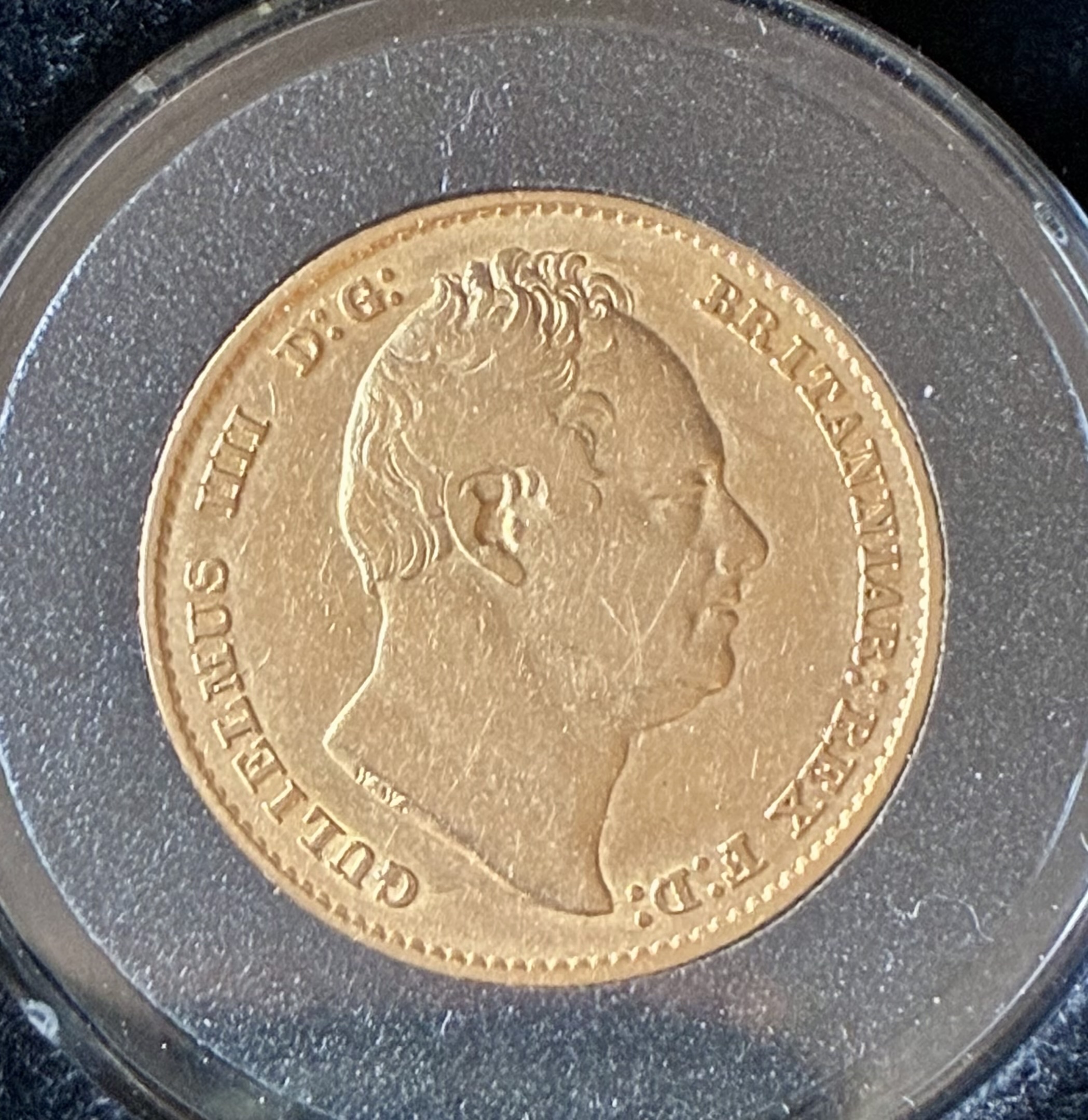 1833 Gold Sovereign - Image 2